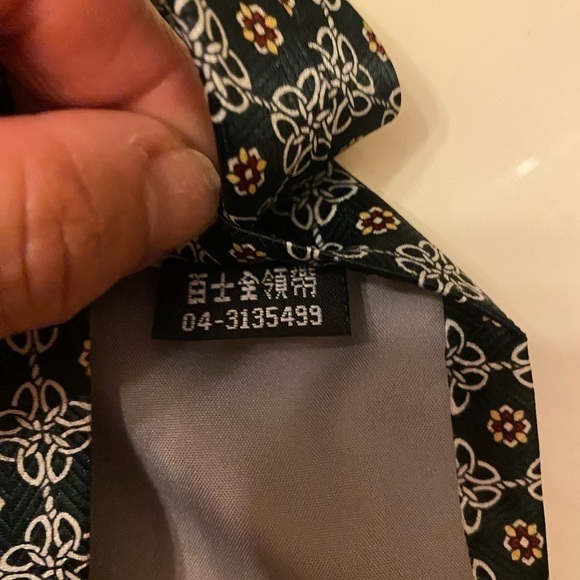 NWOT DELANO MENS SILK TIE - Picture 4 of 5